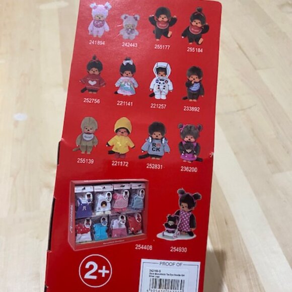 Monchhichi Tie-Dyed Hoodie Girl - Picture 3 of 3